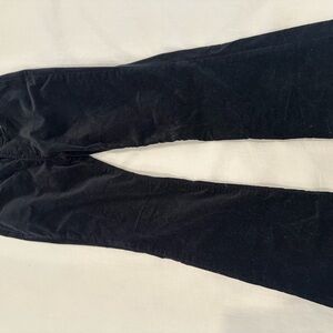 GAP Girls Flare Black Velvet pants